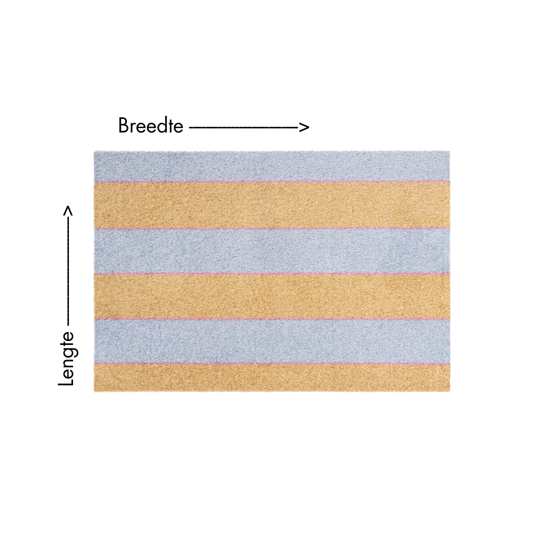 The Essential Doormat Blue